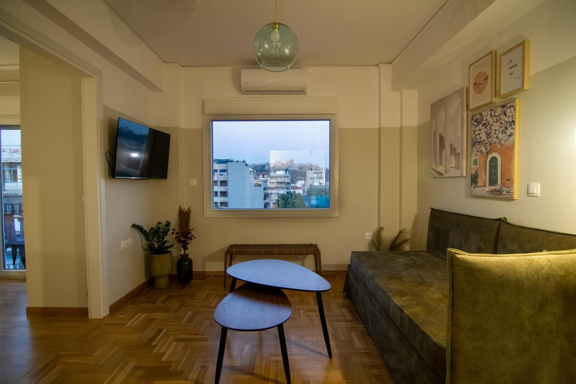 Stunning Acropolis View - 500M Metro - At Historical Center Apartment เอเธนส์ ภายนอก รูปภาพ